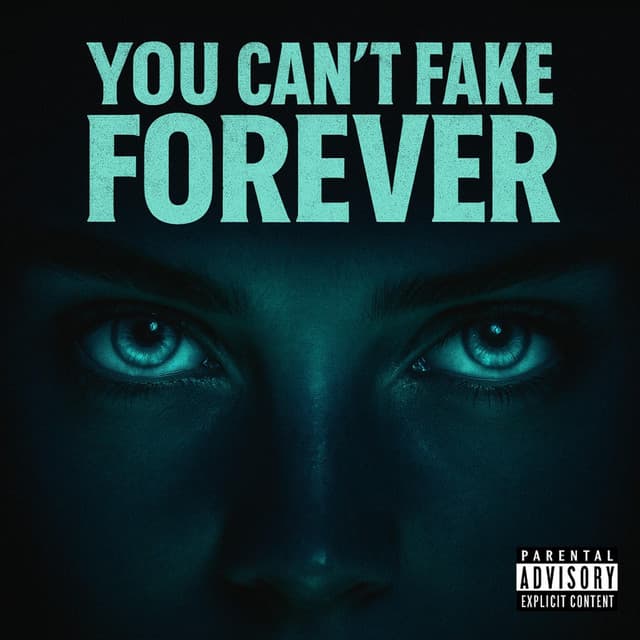 YOU CAN'T FAKE FOREVER artwork
