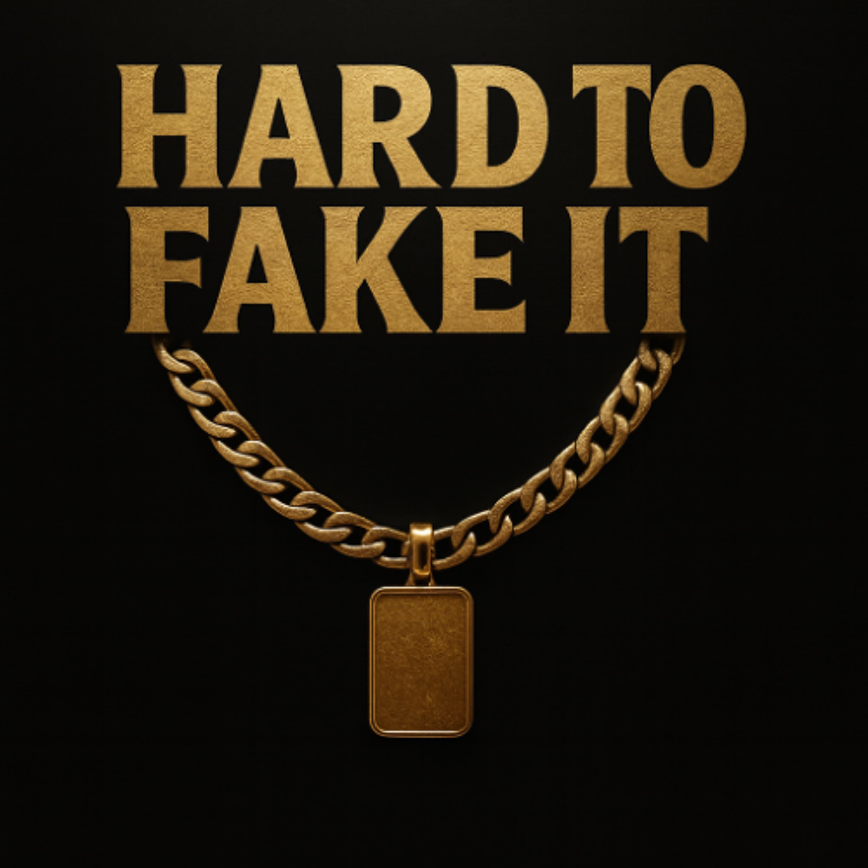 HARD TO FAKE IT artwork