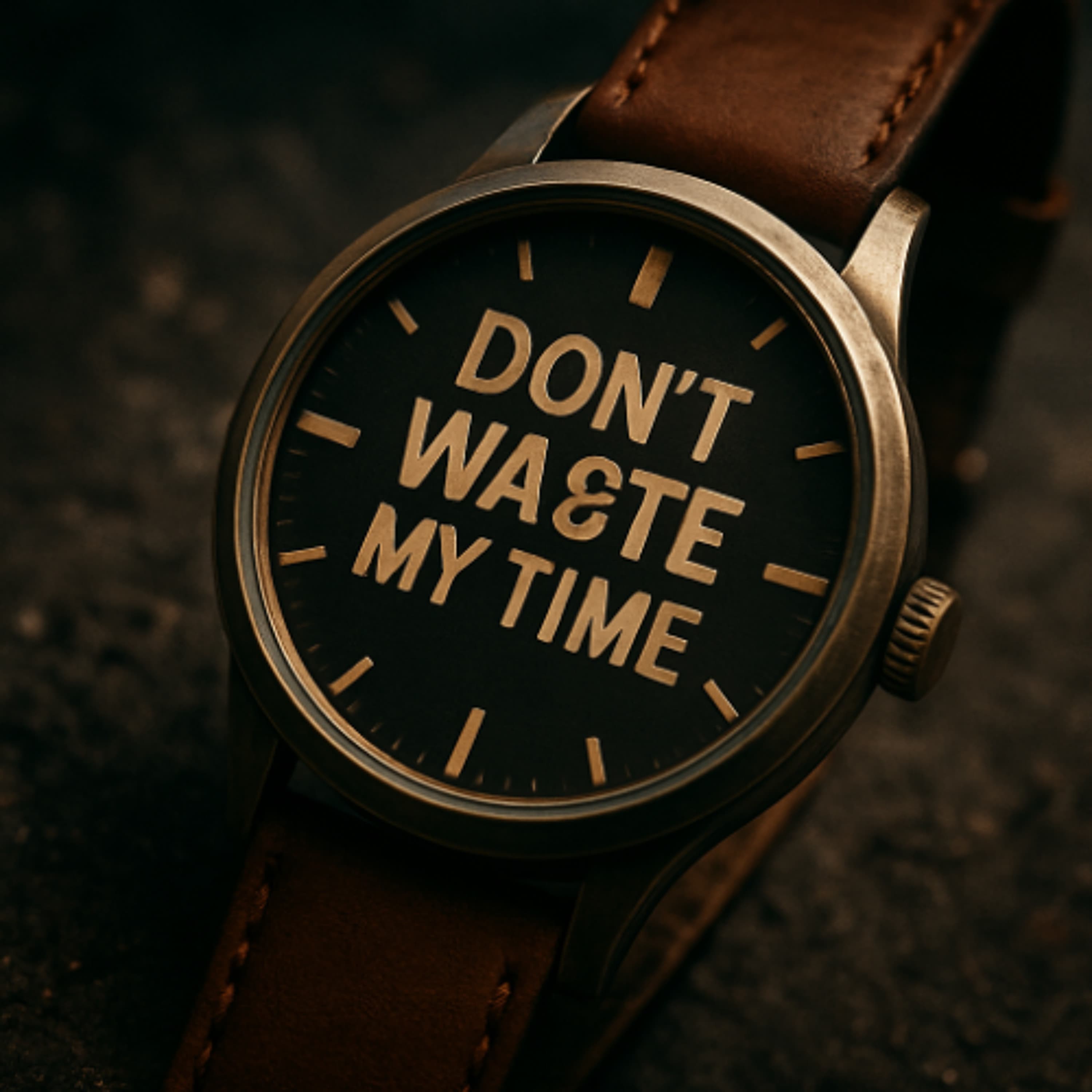 DON'T WASTE MY TIME artwork